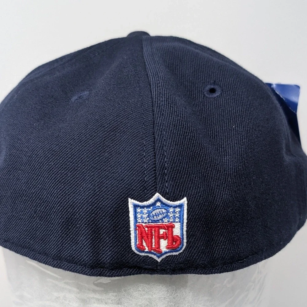 Reebok NWT LA Rams Fitted Hat Size 8 Flat Brim NFL 100% Wool Men's